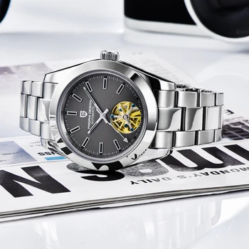 PAGANI Design 2020 Nou Tourbillon Ceas Automatic Barbati din oțel inoxidabil Ceasuri Mecanice Pentru Barbati Brand de Lux ceasuri reloj hombre