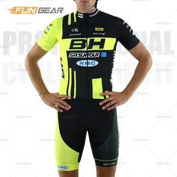 Pro BH Echipa de Ciclism de Îmbrăcăminte pentru Bărbați Jersey Set 2020 Tricou Maneci Scurte Curse de Vară Uniformă Biciclete Rutier Strâns Costum de Sport Respirabil