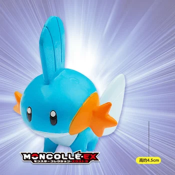 Takara Tomy Pokemon Moncolle-EX Sun Moon 4cm Mini Toy Colectia Figura Mudkip Nou in Cutie 968689