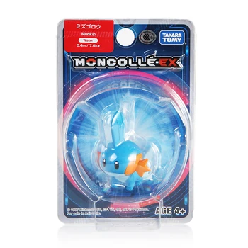 Takara Tomy Pokemon Moncolle-EX Sun Moon 4cm Mini Toy Colectia Figura Mudkip Nou in Cutie 968689