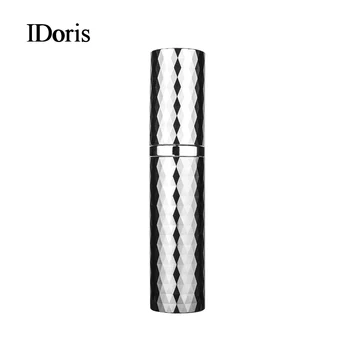 IDoris 5ml Portabil Sticla de Parfum de Călătorie Reîncărcabile Gol Pulverizator de Parfum Metal Spray Parfum Pompa de Caz 1 buc