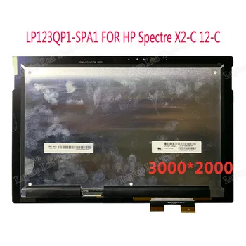 Autentic 12.3 Inch LP123QP1-SPA1 Ecran LCD Tactil de Asamblare pentru HP Spectre X2-C 12-C 3000*2000