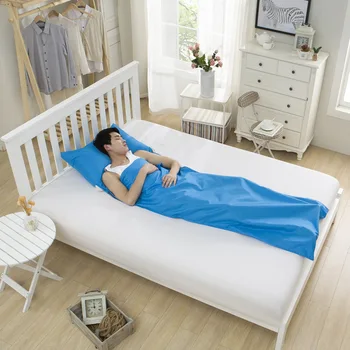 Sănătatea personală de Dormit Sac de Dormit de mătase sac de dormit Bumbac Hotel Murdar Portabil Sac de Dormit de Trei Culori Opțional