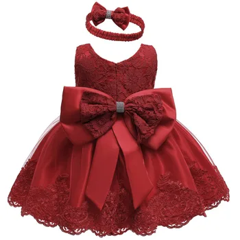 Copilul Fete Dress Pentru Copii Botez Petrecere Rochie De Printesa Pentru Sugari Rochie De Mireasa Copilul De 1 An De Ziua Rochie Nou-Născut Costum De Crăciun