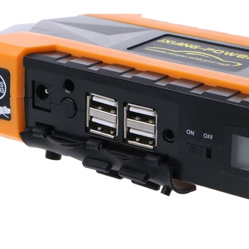 89800mAh 4 USB Portabil Auto Jump Starter Pack Booster Încărcător de Baterie Power Bank