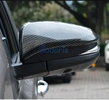 Fibra de Carbon Ușă Oglindă Acoperi Suprapunere Vedere din Spate Panoul 2016 2017 2018 Pentru Toyota Hilux Revo SR5 AN120 AN130 Accesorii