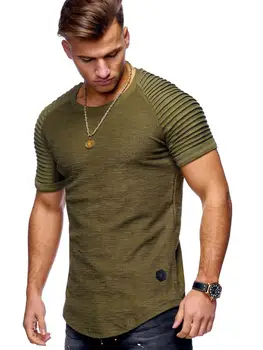 3263-vara Noi bărbați cu mânecă scurtă t-shirt