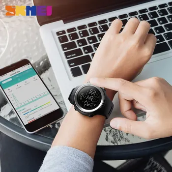 SKMEI Inteligent Ceas Barbati Sport Watchs Pedometru Impermeabil ceas digital Monitor Somn de Date de Calorii Ceasuri Relogio Masculino