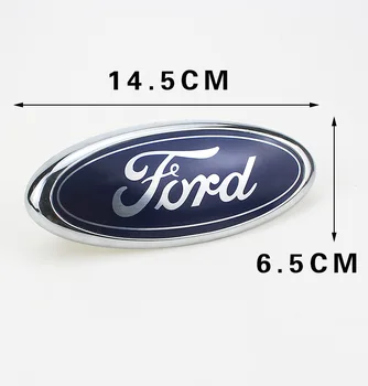 1buc Masina Fata de Lider Mark Fata Grila Frontală Masina Standard Autocolante pentru Ford Focus 2 3 1 MK2 MK3 MK1 Fuziune Accesorii
