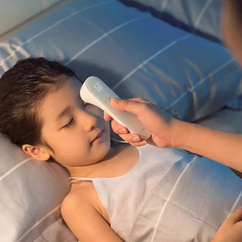 Xiaomi Mijia iHealth Termometru Precis Digital Febra Infraroșu Medicale Clinice Termometru Non Contact de Măsurare a CONDUS Arătat