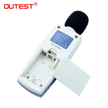 OUTEST Mini sonometre metru Decibel logger Zgomot Audio detector Digital de Diagnostic-instrument de Auto Microfon GM1352