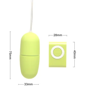 2021 20 Viteze Wireless de Control de la Distanță Vibratoare Dragoste Ou rezistent la apa Portabil Glont Vibrator Clitoridian Adult jucarie Sexuala pentru Femeie