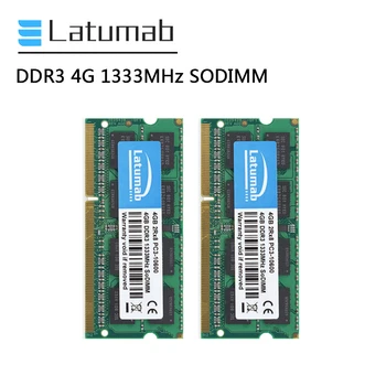 Latumab RAM DDR3 4GB 8GB 16GB 1333MHz Memorie Laptop PC3-10600 Memorie SODIMM 204Pin 1.5 V Notebook-uri de Memorie Memoria RAM DDR3 Module