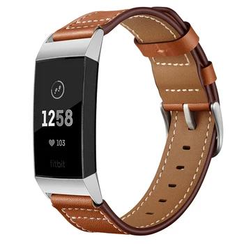 Curea din piele Pentru Fitbit Charge 4 benzi de înlocuire Bratara Charge4 SmartWatch brățară Brățară Watchband Fitbit Charge 3 band