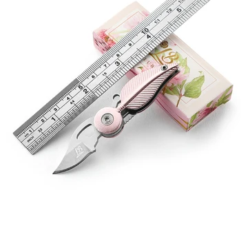 Drăguț Gadget de Buzunar Cuțit de Bucătărie Instrumente Creative Pene briceag Fata de Auto-apărare în aer liber Cuțit de Fructe Breloc