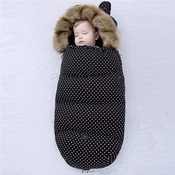 0-24M Sac de Dormit pentru Copii Cărucior de Iarnă Windproof Gros saci de Dormit Pentru Sugari scaun cu rotile plicuri pentru nou-născuți Cocon Pentru nou-Nascuti