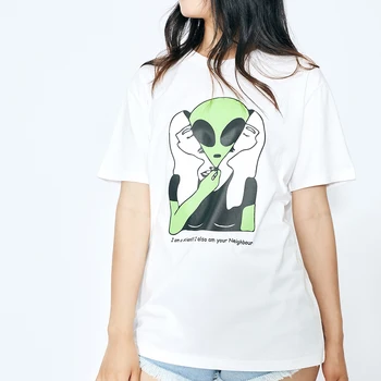 2020 femei personalizate de imprimare a culturilor de bumbac topuri femei graphic t-shirt