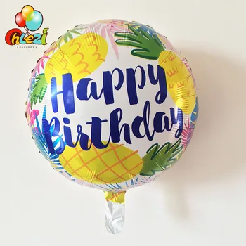 7pcs folie petrecerea de ziua balon Globos de culoare multi de ziua Decorantion baloane cu Heliu Jucarie pentru copii decoratiuni partid consumabile