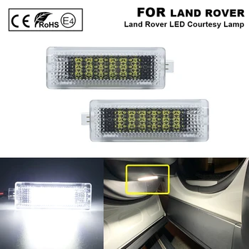 2X LED Interior Lampă ușă lampă Pentru LAND ROVER Range Rover Sport, Discovery Sport Evoque Freelander LR2 LR3 LR4 LED-uri Lampa de Curtoazie