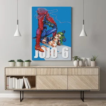 Jolyne Cujoh Piatra Ocean JoJo Bizar Acasă Decorare A Imprima Imagini Pictura Arta De Perete Modular Panza Poster Noptiera De Fundal