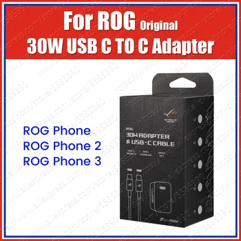 APWU002 PowerSafe QC4.0 PD3.0 ROG Telefon 3 Încărcător 30W ROG Telefon 2 Adaptor de Alimentare de la UE USB-C prin Cablu de 120CM 11V 3A