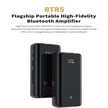 Noul FiiO BTR5 Bluetooth Portabil Amplificator pentru Căști CSR8675 AptX HD LDAC DAC USB AAC iPhone iOS, Android HiFi Audio Decoder