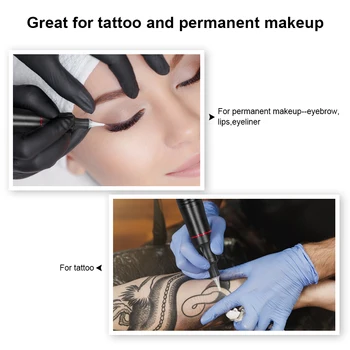 Profesional Rotativ Pen Mașină de Tatuaj Kit Digital Spranceana Cartuș mașină de Tatuaj Set Pentru machiaj Permanent Tatuaj Corp