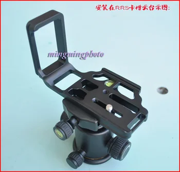 LB-D600 Verticale Eliberare Rapidă L Placă/Suport Suport hand Grip pentru Nikon D600 D610 Arca-swiss RRS Compatibil