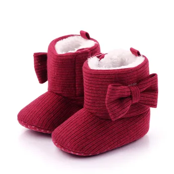 2020 Papuceii Copil Copil Copil Fete Pantofi cu Talpă Moale Prada Cald Iarna Zapada Ghete Arcuri Pantofi Nou-născuți Încălțăminte pentru 1 An