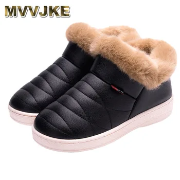 MVVJKEWinter cizme pentru femei, moda cizme de zapada, rezistent la apa, talpa groasă pantofi pentru womenE065