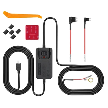 DVR auto Cablu Kit Mini USB Hard Wire Kit de Siguranță Dash Cam 12V-36V la 5V 1.5 - 2.0 O Camera Auto Incarcator Cablu de Alimentare 2 Siguranțe Cablu