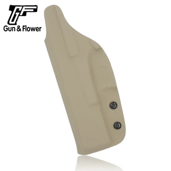 Pistol de Flori&Glock 17/22/31Pistol Apendicele în Interiorul Centura Toc de 9 mm Pistol Pistol Caz Clip Curea Culoare Nisip Dreapta