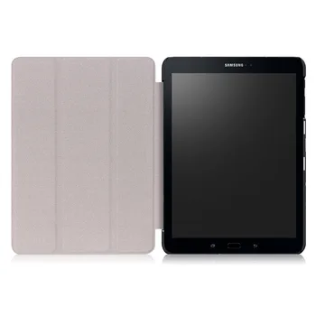 2017 plin de culoare de Imprimare din Piele de Caz Pentru Samsung Galaxy Tab S3 9.7 T820 SM-T825 Tableta Flip Slim Caz Stand Pliere husa pentru Tableta