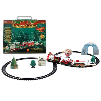 Copii Puzzle Distractiv Electric melodia Tren Cadou de Crăciun Părinte-copil Interactive de Comunicare Interioară Jucărie 282539