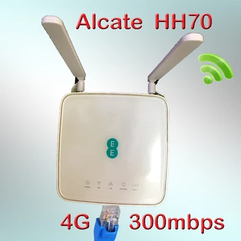 Deblocat EE Alcatel 300mbps LTE Cat7 Alcatel LinkHub HH70 HH70vb 5ghz wifi router sim card Ethernet LAN port cu usb