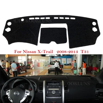 Tabloul de bord Capacul de Protecție Pad pentru Nissan X-Trail T31 2008~2013 Accesorii Auto de Bord Parasolar Covor X Trail XTrail 2012
