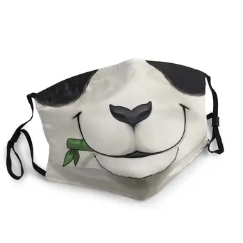 Oamenii Fericiți Bambus Urs Panda Masca Praf De Animale Capacul De Protecție Respiratorie De Unică Folosință Gura-Mufla