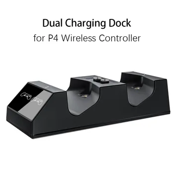 PS4 Controller LED Incarcator Stand de Încărcare USB Dock Station Pentru Sony Playstation 4 / PS4 / Pro /Slim Controller Micro USB Dongles