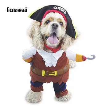 Gomaomi Câine de Companie Costum Piratii din Caraibe Stil Pisica Costume