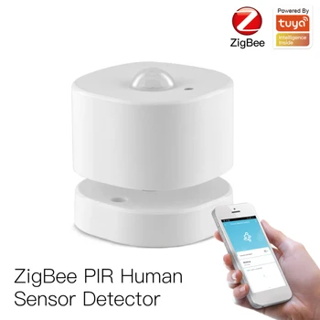 Tuya ZigBee Umane Senzor Detector de Mișcare PIR Senzor Inteligent de Viață/Tuya Aplicație de Control Inteligent Corpul Senzorului de Mișcare