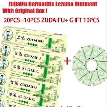 10BUC YIGANERJING Zudaifu Psoriazis Crema de Îngrijire a Pielii Crema Psoriazis Crema de Piele Dermatita Eczematoid Eczeme Unguent Tratament