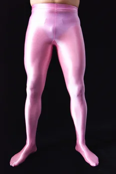 Yoga moale netedă barbati gay picior lung chilot sexy ulei stralucire luminos curea arbore de dans pantaloni