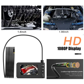 Industriale Endoscop Full HD 1080P de Reparații Auto Puncte de Inspecție Camera IP67 rezistent la apa 4.3
