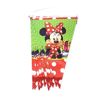 Rosu Minnie Petrecere De Consumabile Set Decoratiuni De Unică Folosință Minnie Mouse-Petrecerea Placa Cupa Șervețel Petrecere De Aniversare Pentru Copii Provizii De Pavilion