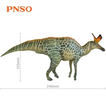 New Sosire PNSO Dinozauri Audrey Lambeosaurus Jucărie Animal Preistoric Model Dino Clasic Jucării Pentru Băieți pentru Copii Cadouri