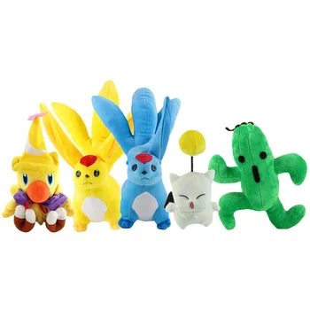 17-45cm 5 Stiluri Anime Final Fantasy Cactus Jucării de Pluș Umplute de Animale Desene animate Papusa Moale Cadou de Ziua de nastere pentru Copii