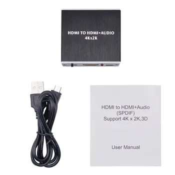 20set Mini AY78 HDMI Audio Extractor HDMI la HDMI/Optic TOSLINK SPDIF/3.5 mm Audio Converter Extractor Splitter Adaptor