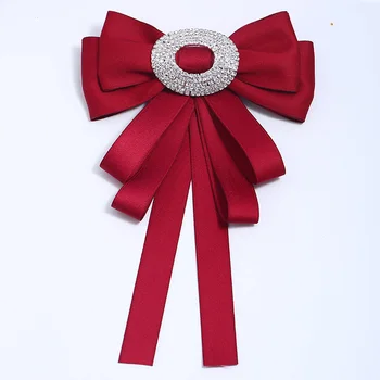 Tesatura Vintage Arc Broșe pentru Femei Gât Cravată Material Importat Petrecere de Nunta, Accesorii de Înaltă Calitate de Îmbrăcăminte Accessories316