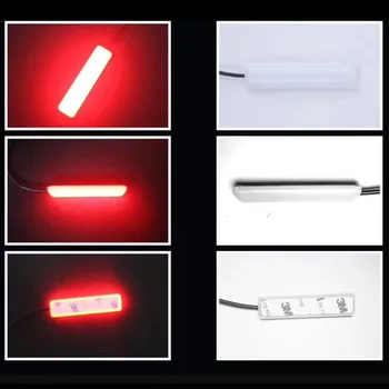 LED-uri Auto Picior de Lumină Lampă Ambientală Cu USB de la Distanță fără Fir de Control de Muzică mai Multe Moduri de Interior Auto Lumini Decorative