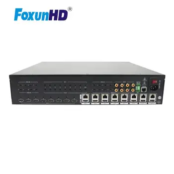 8x16 HDBaseT Matrice Suport Panou buton/IR/RS232/IP de Control MX12B 70m HDMI Matrix 4K